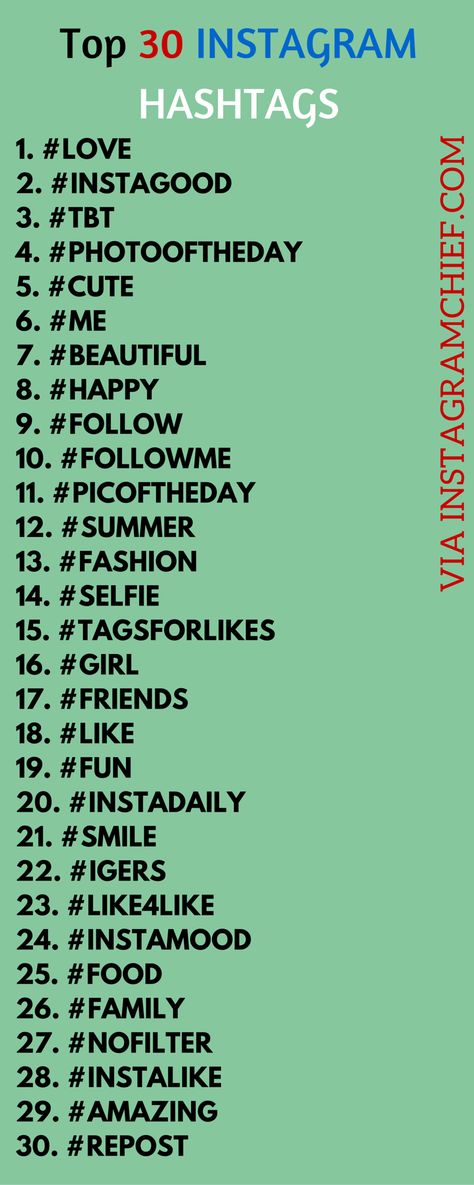 TOP 30 HASHTAGS YOU CAN USE TO BOOST YOUR INSTAGRAM PRESENCE!  #instagram #instagramtips #infographics #hashtags #selfie #love #igchief Instagram Hashtags For Selfies, Selfie Hashtags Instagram, Hashtags For Selfies, Instagram Hashtags For Likes, Love Hashtags, Best Instagram Hashtags, Gif Insta, Hashtags For Likes, Hashtag Instagram