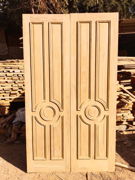 Teak wood Carving Double Door CNC Teak Wood Double Door Design, Wooden Double Doors, Closet Design Layout, Gorgeous Doors, Double Door Design, House Front Door, Main Door Design, Solid Doors, Home Entrance Decor