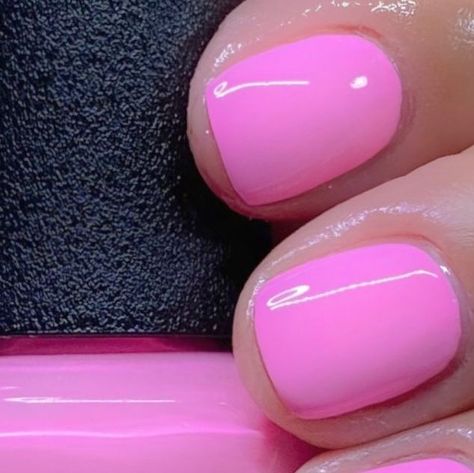 Pepto Pink Nails, Pink Bubble Gum Nails, Pink Bubblegum Nails, Bumble Gum Pink Nails, Barbie Pink Pedicure, Pink Nails Bubble Gum, Bubble Gum Pink Nails Design, Opi Pink Gel Polish, Bubble Pink Nails