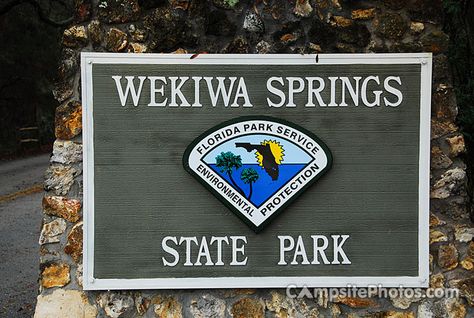 Wekiwa Springs State Park - Campsite Photos, Reservations & Info Blue Springs State Park, Rv Tent, Rv Campsite, Group Camping, State Park Camping, Spring Camping, Rock Springs, Equestrian Facilities, Tent Trailer