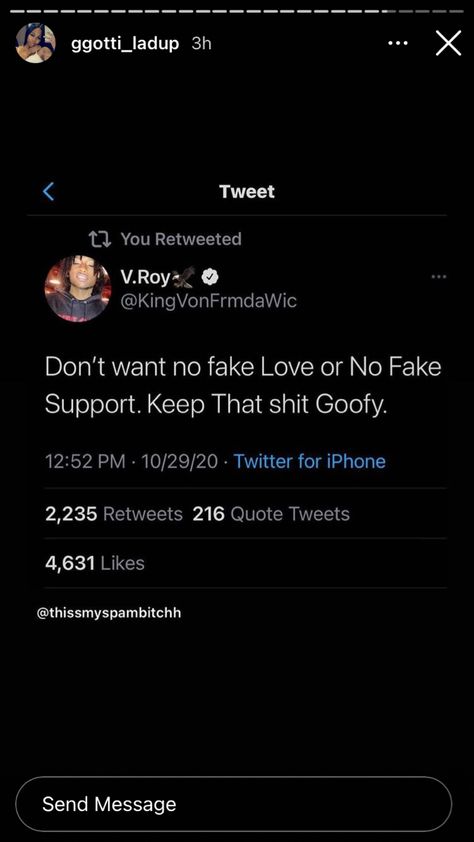 Kingvon Quotes, King Von Quotes Twitter, Rapper Quotes Twitter, King Von Tweets, Otf Quotes, King Von Quotes, Von Tweets, Music Love Quotes, Fake Quotes