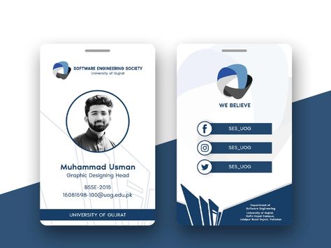 Identity Card Design, Company Id, Company Business Cards, Welcome Card, Software Design, Business Card Design, Brand Identity, Business Cards, Simple Designs