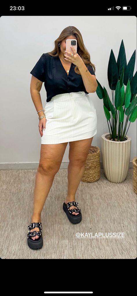 Outfit Playa Gorditas, Outfit Gorditas, Bali Outfits, Outfit Ideas Midsize, Madrid Outfits, Outfit Curvy, Outfits Primavera, Pool Outfits, Outfits Gorditas