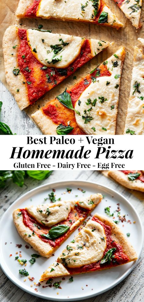 Chili Vegan, Tacos Vegan, Dairy Free Pizza, Vegan Pizza Recipe, Smoothies Vegan, Paleo Pizza, Vegan Cheese Recipes, Cashew Cheese, Dairy Free Cheese