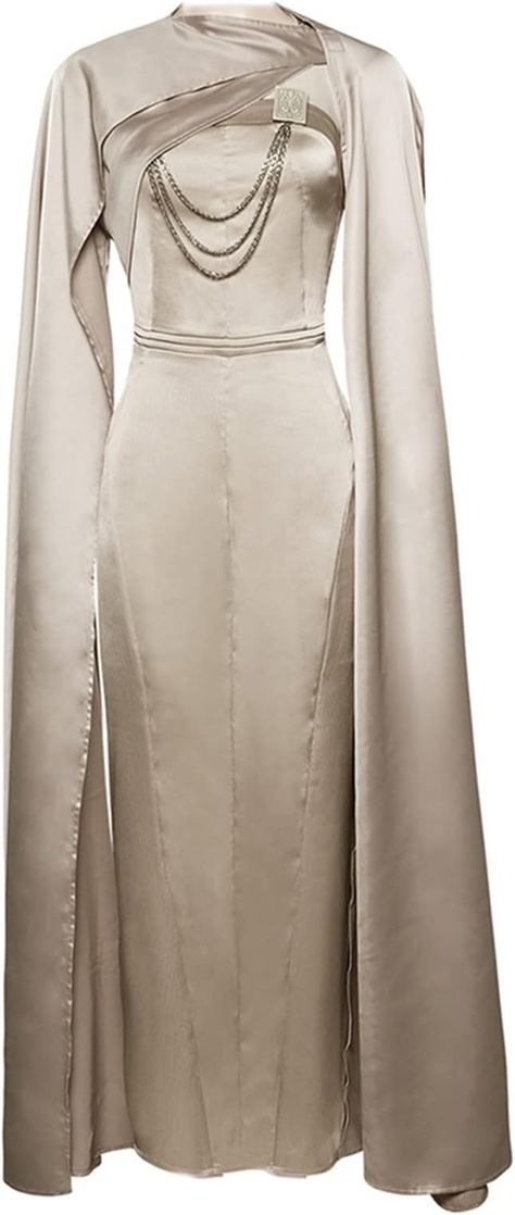 Amazon.com: Banbas Mon Mothma Cos Cosplay Costume Full Set Gold Dress Women Costume Customized Halloween Performance Clothing Cosplay Anime (Female XXL) : Clothing, Shoes & Jewelry Dress Ornaments, Mon Mothma, Cloak Dress, Women Costume, Cosplay Outfits, Gold Dress, Cloak, Cosplay Anime, Cosplay Costume