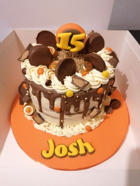 Reece’s Pieces Cake, Reece’s Birthday Cake, Reese’s Birthday Cake, Reeses Birthday Cake, Reese’s Cake, Birthday Cakes Vintage, Reeses Pieces Cake, Reeces Cake, Reeses Cake