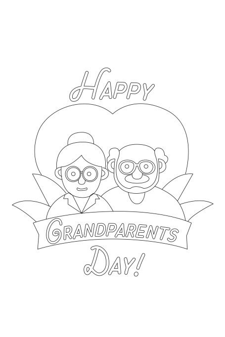 The Sweetest Grandparents Day Cards Your Kids Will Love to Make: Happy Grandparents Day Card Grand Parents Day Card Ideas, Grand Parents Day Card, Grand Parents Day Crafts Kids, Happy Grandparents Day Cards, Grandparents Day Card Ideas, Grandparents Day Crafts For Preschoolers, Grandparents Day Greeting Card, Card For Grandparents, Grandparents Day Cards