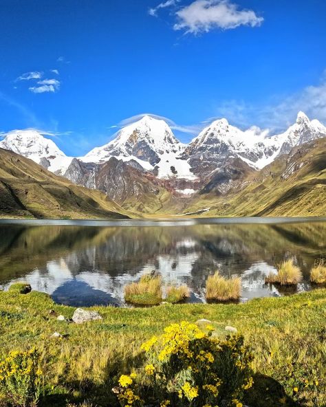 Laguna Carhuacocha, turismo Perú, lugares peruanos, Perú Llama Llama, North And South America, North And South, Llama, South America, Peru, Natural Landmarks, Collage, Travel