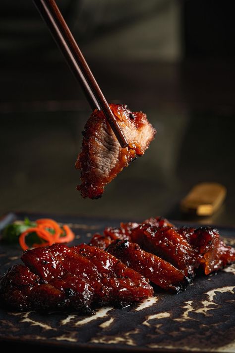 The Best Char Siu In Hong Kong, 2020 Edition | Tatler Asia Chinese Cuisine Photography, China Food Photography, Izakaya Photography, Food Menu Photography, Chinese Restaurant Food, Chinese Food Photography, Asian Food Restaurant, Asian Food Photography, Chinese Food Restaurant