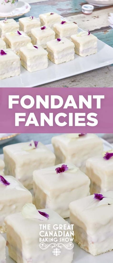 European Baking, Fondant Fancies, Canadian Baking, Cake Themes, British Baking Show Recipes, Baking Challenge, French Buttercream, Indian Beadwork, The Great British Bake Off