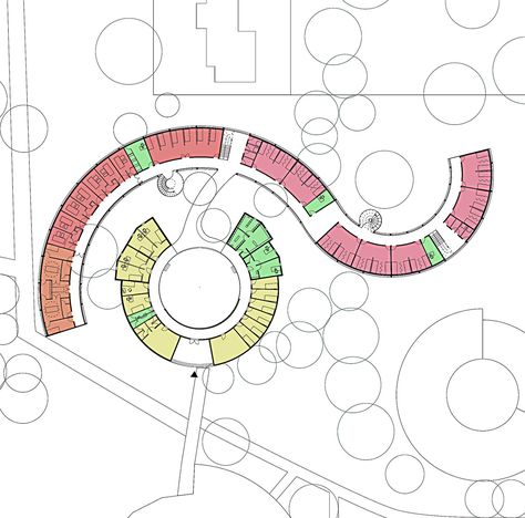 Architecture Circulation, Circulation Diagram, Architectural Thesis, Architecture Thesis, Campus Design, Architecture Drawing Plan, World Architecture, Architecture Presentation Board, Architecture Concept Diagram