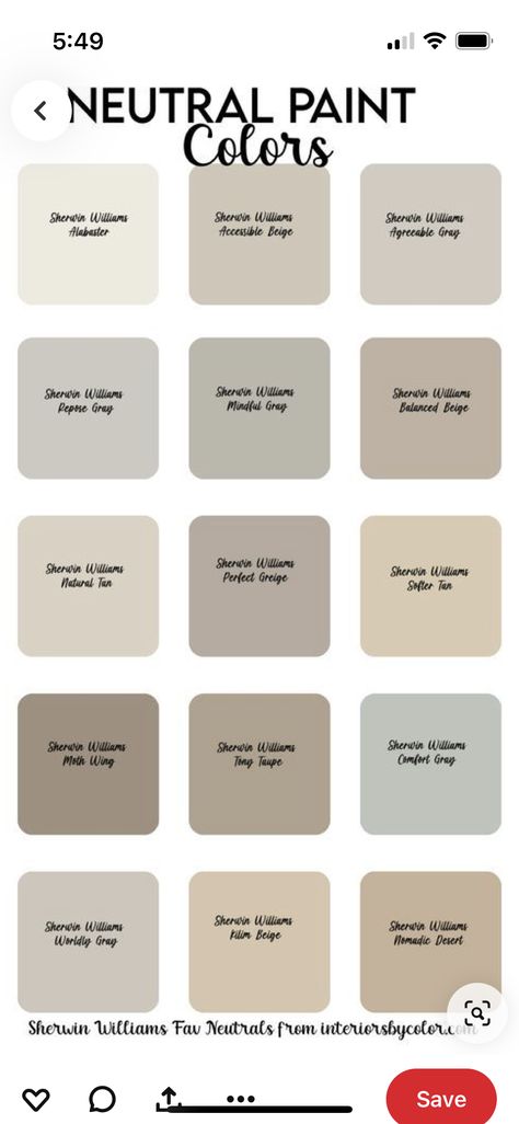 Sherwin Williams Warm Neutrals 2024, Cocoa Whip Sherwin Williams, Sherwin Williams Taupe, Dining Room Paint Color Ideas, Neutral Paint Colors Sherwin Williams, Sherwin Williams Perfect Greige, Perfect Greige, Mindful Gray Sherwin Williams, Tan Paint Colors