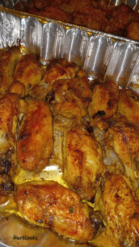 These crispy baked party wings are so delicious. Toss your chicken wings in your favorite sauce or keep them plain. The Best Baked Chicken Wings, Bake Chicken In Oven Wings, Party Chicken Wings Oven Baked, Baked Chicken Party Wings Recipes, Baked Chicken Wings Oven Easy, Crispy Oven Wings Recipe, Quick And Easy Chicken Wings Oven Baked, Roast Chicken Wings In Oven, Bake Wings Recipe