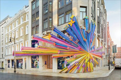 Louis Vuitton London flagship store renovation by Peter Marino Architect. Photo: Stéphane Muratet, courtesy Louis Vuitton. Andreas Gursky, James Turrell, Tracey Emin, Louis Vuitton Store, London Boutique, Conran Shop, Charlotte Perriand, Renovation Design, Nicolas Ghesquiere