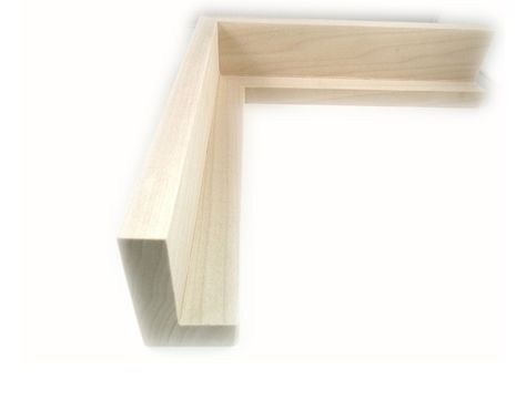 Unfinished poplar wood moulding offers a blank canvas for you to determine the color or stain of your frame. Canvas Stretching, Levi Art, Framing Canvas Art, Puzzle Decor, Picture Ledge Shelf, Canvas Picture Frames, Wood Moulding, Floating Frames, Corner Moulding