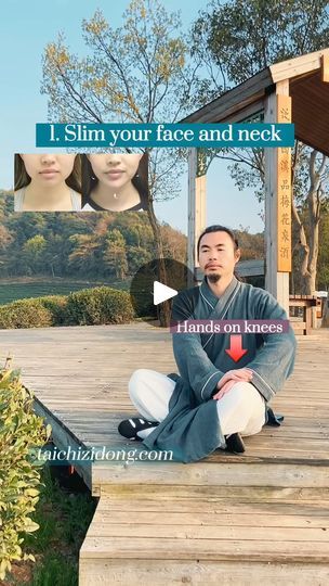 159K views · 5.3K reactions | Specific exercise improve symptoms, daily full-body exercises remove root causes.

240422-
1. Slim your face and neck.
2. Improve neck hump
36 times each side.
Hands on knee.
Turn head as far as possible.

Please keep practicing and you will improve.

The body is an intelligent system, and we must learn to use it correctly. If you want to truly get healthy but are busy and don’t have time, we recommend you learn the following courses:

1. 56mins Daily Routine • Full Body Practice. (Systematic exercise of the body)
2. 60mins Acupoint Vibration • Full Body Patting. (Acupoint energy vibration enhances self-healing power)
3. 30mins Evening Routine • Good Sleep. (Enhance mental energy and inner peace)

Please click: TaichiZidong.com taichizidongcom to view the cour Slim Your Face, Body Practice, Neck Hump, Energy Vibration, Chin Exercises, Keep Practicing, Tai Chi Exercise, Facial Massage Tool, Neck Exercises