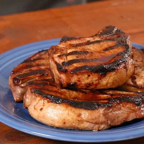 Root Beer Pork Chops Recipe | Allrecipes Root Beer Pork Chops, Root Beer Pork, Family Favorite Casseroles, Creamy Scalloped Potatoes, Honey Garlic Pork Chops, Scalloped Potatoes Cheesy, Pork Loin Chops, Scalloped Potato Recipes, Homemade Crackers