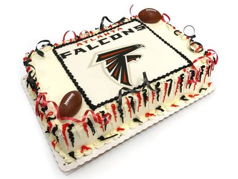 Sheet Cakes, Sheet Cake, Atlanta Falcons, Cake Decorating, Atlanta, Cake