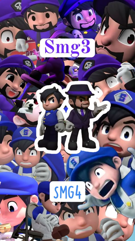 #smg4#smg3#wallpaper Smg4 Wallpaper, Smg3 Fanart, Smg4 Fanart, Cute Wallpaper Ideas, Smg4 And Smg3, Custom Keyboard, Mario Luigi, Sponge Bob, Phone Wallpaper Patterns