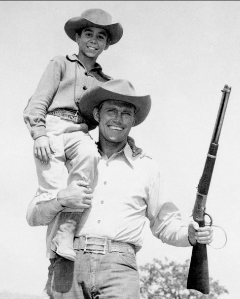 Johnny Crawford #johnnycrawford  The Rifleman #therifleman Old Western Actors, Sam Peckinpah, There Goes My Hero, Chuck Connors, Johnny Crawford, 1970s Tv Shows, Western Hero, The Rifleman, Cowboy Pictures