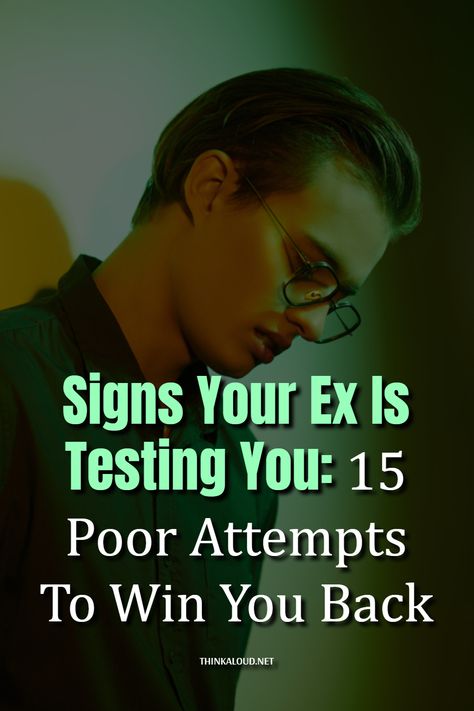 Have you noticed some of the signs your ex is testing you? Maybe you’re unsure of his behavior, so you came here for answers. Don’t worry, I got you covered.  Surviving a breakup is an “exciting” experience for each one of us. There are a bunch of emotions involved, some of them you never knew existed. You love your ex and you hate him at the same time. In one moment you’re devastated; in the other, you’re glad it’s over.   #thinkaloud #pasts #properly #lovequotes #love One Moment, You Never Know, The Signs, I Got You, Your Back, Love Your, Don't Worry, To Win, You Never