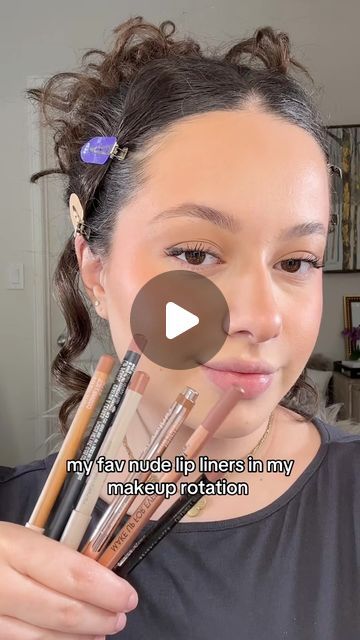 anahita on Instagram: "Me 🤝🏼 the same shades of brown in different fonts #lipliner #nudelip #nudelipliner #everydaylip #liplinertutorial #lipswatch" Lip Liner Tutorial, Makeup Mistakes, Lip Swatches, Make Mistakes, Different Fonts, Nude Lip, Shades Of Brown, Perfect Makeup, Lip Liner