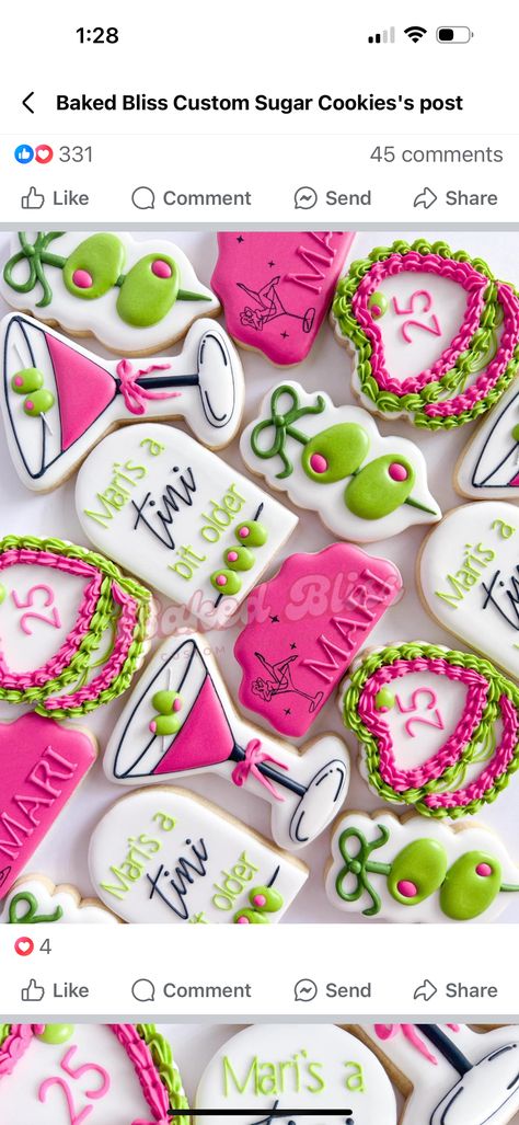 Margarita Cookies Decorated, Girly Sugar Cookies, Cocktail Cookies, Football Cookies, Cookie Ideas, Birthday Cookies, Cookie Decorating, Sugar Cookies, Biscuits