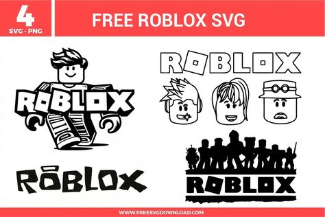 Roblox Free SVG Files | Free SVG Download Roblox Svg Free, Roblox Svg, Summer Tv Shows, Disney Easter, Family Flowers, Svg Downloads, Free Svg Files, Cricut Free, Outdoor Quotes