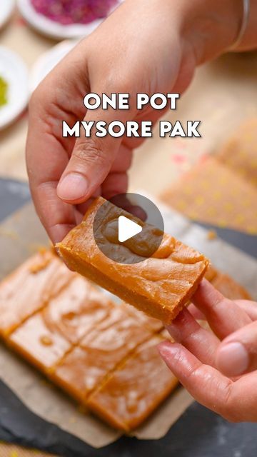 Gram Flour Recipes, Mysore Pak Recipe, Mysore Pak, Friends Always, Gram Flour, Sri Krishna, Recipe Ingredients, Milk Powder, Mysore