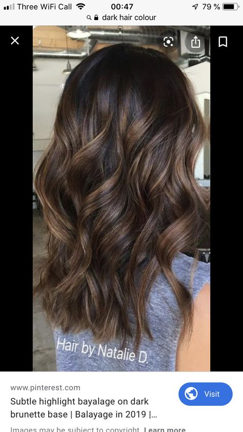 Half Head Foils Brunette, Dark Mid Length Hair, Half Head Highlights, Bday Hair, Partial Highlights, Brown Hair Balayage, Hair Balayage, Ash Brown, Mid Length Hair