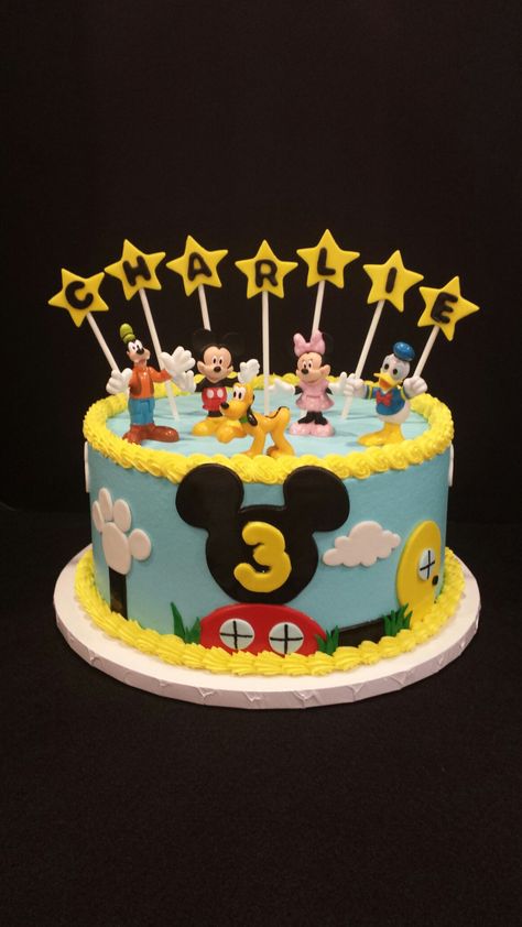 Mickey Mouse 3rd Birthday Cake, Mickey Mouse Birthday 3rd Boy, Mickey Mouse Funhouse Cake, Mickey Clubhouse Cake, Mickey And Friends Birthday Cake, Mickey Mouse And Friends Cake, Mickey And Friends Cake, Mickey And Friends Birthday Party, Mickey Mouse Clubhouse Birthday Cake