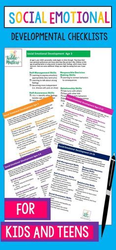 Are you curious to know how a child in your life is developing socially and emotionally? Then check out these social emotional develpomental checklists for kids and teens. #schoolcounseling #positiveparenting #socialemotionallearning #SEL via @Kiddiematte Therapeutic Classroom, Social Skills Lessons, Social Skills Activities, Relationship Skills, Social Emotional Development, School Social Work, Developmental Milestones, Social Emotional Skills, Social Awareness