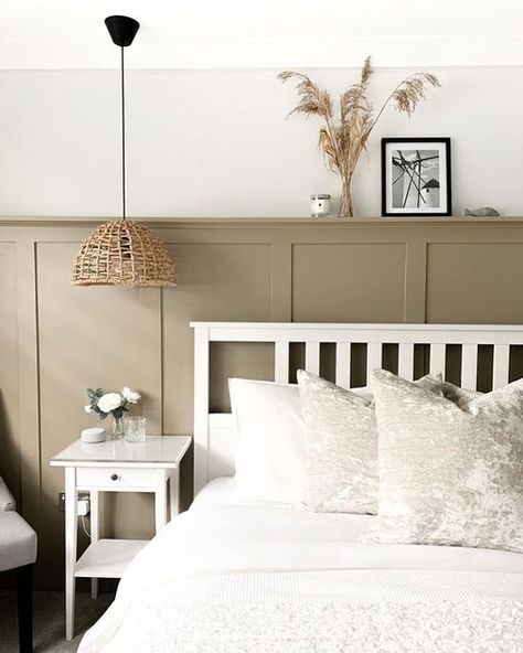 IKEA Bedroom Ideas and Inspiration | Hunker Ikea Bedroom Ideas, Ikea Hemnes Bed, Hemnes Bed, Malm Bed Frame, Bedroom Ideas For Couples Modern, White Bed Frame, Ikea Bedroom, Casa Country, Ikea Bed