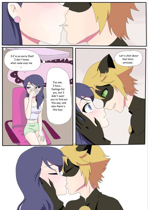 Miraculous Romance, Aphmau Ships, Miraculous Comic, Robin Starfire, Comics Ladybug, Ladybugs Movie, Miraculous Ladybug Kiss, Tikki Y Plagg, Frozen Dress