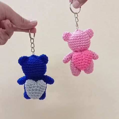 lovely runner keychains 🩷💙 . . . . [ Lovely runner , love , Korean drama , k-pop , handmade , crochet] #crochet #lovelyrunner #handmade K Pop Crochet, Love Korean Drama, Lovely Runner, K Drama, Handmade Crochet, Korean Drama, K Pop, Keychains, Drama