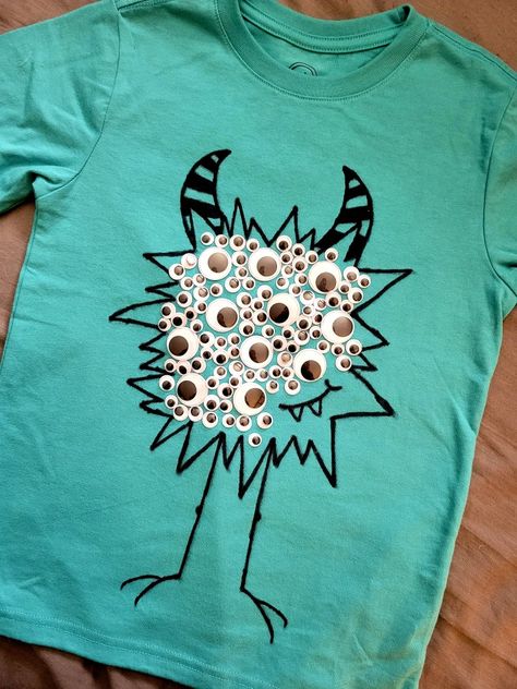 Eye Survived 100 Days Of School Kids, Diy 100th Day Of School Shirts, 100 Days Of School Monster, 100th Day Of School Shirts, 100 Days Of School Project Kindergartens, 100 Day Project Ideas, Pta Mom, Diy Birthday Gifts For Dad, 100days Of School Shirt