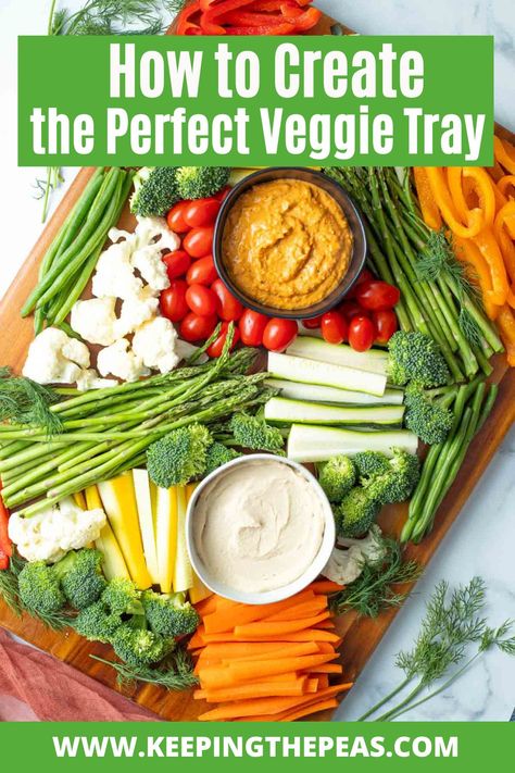 These veggie tray ideas will take the boring vegetable platter to new heights with unique flavors, textures, and dips to tantalize your tastebuds! Veggie Trays Ideas, Veggie Trays Ideas Vegetable Platters, Veggie Tray Ideas, Vegetable Tray, Vegetable Platter, Kinds Of Vegetables, Easy Vegan Dinner, Holiday Party Foods, Comfort Soup