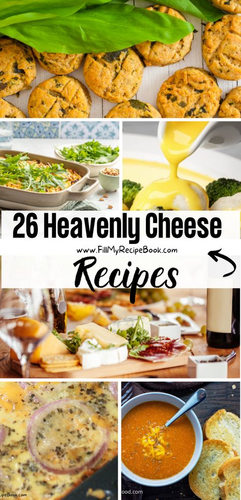 Sharing a few exciting and tasty cheese incorporated dishes, that are casseroles with vegetables or pasta, including an appetizer board with cheese, hollandaise sauce, scones and more to choose from. Squeeze Cheese Recipes, Breakfast Omelets, Cheese Appetizer Recipes, Cheesey Recipes, Recipes With Cheese, Cheese Recipes Dinner, Lunch Recipe Ideas, Grilled Cheese Rolls, Easy Oven Recipes