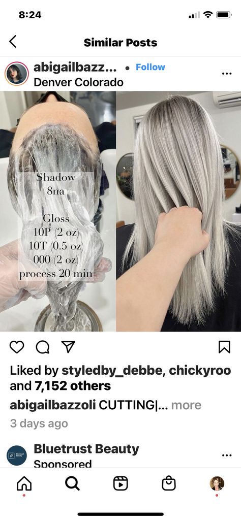 Blonde Formulas, Hair Inspiration Blonde, Redken Blonde, Redken Formulas, Hair Color Ideas Blonde, Toner For Blonde Hair, Hair Formulas, Blonde Hair With Lowlights, Blonde Toner