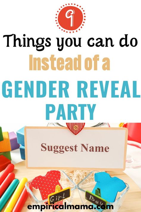 Not into Pink or Blue or Touchdowns or Tiaras? If you are against gender stereotypes, here are the 9 best alternatives to traditional gender reveal party. Gender Reveal Alternative, Non Traditional Gender Reveal, Gender Party, Gender Stereotypes, Pink Or Blue, Reveal Party, Reveal Parties, Gender Reveal Party, Pregnancy Announcement