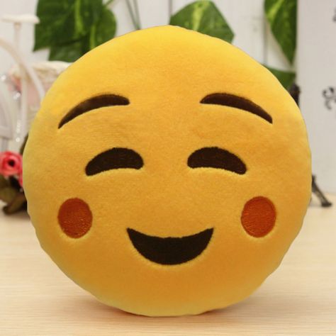 Smiley Face Pillows, Emoji Cushions, Smiley Face Emoji, Smiley Emoticon, Emoji Pillows, Smile Wallpaper, Emoji Images, Cartoon Toys, Toy Doll