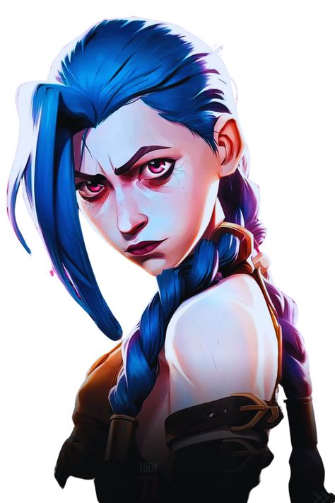 Jinx Arcane Drawing Reference, Jinx Hands, Jinx Artwork, Jinx Portrait, Jinx Doodles, Jinx Reference, Jinx Season 2, Jinx Arcane Season 2, Jinx Sketch