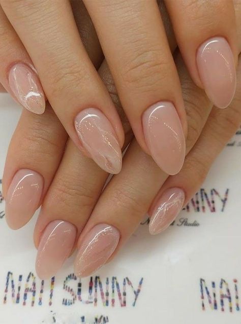 Most Beautiful Nail Designs, Sns Nails Colors, Nails Neutral, Neutral Nail, Sheer Nails, Sns Nails, Nude Nail Designs, Minimal Nails, Bride Nails