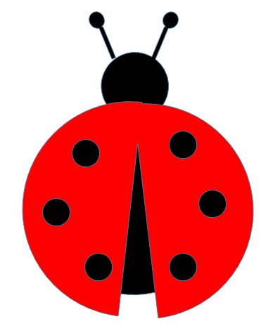 Ladybug Cut Out Pattern | Paper This And That: Free Ladybug SVG file Lady Bird Craft, Ladybug Svg, Cricut Animals, Freebie Svg, Clipart Animals, School Scrapbook Layouts, Ladybug Birthday, Ladybug Party, School Scrapbook