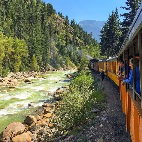 Ride With Us - Official Durango & Silverton Narrow Gauge Railroad Train Train Rides In Colorado, Colorado Train, Durango Train, Train Travel Usa, Romantic Winter Getaways, Best Family Vacation Spots, Silverton Colorado, Colorado Wall Art, Train Wall Art