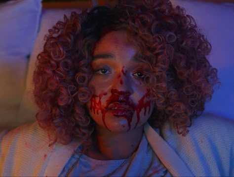 Final Girl Aesthetic, Pink Curly Hair, Aisha Dee, Horror Movie Scenes, Final Girl, Follower Count, Good For Her, Martin Scorsese, Instagram Influencer