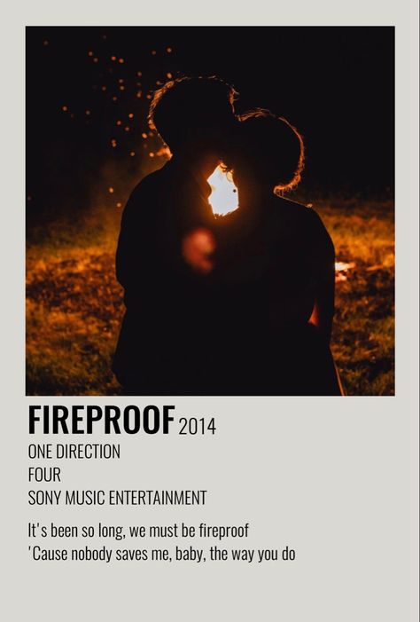 Fireproof One Direction, One Direction Aesthetic, Minimal Posters, Song Posters, One Direction Wallpaper, Music Poster Design, Minimal Poster, Music Posters, Sony Music Entertainment