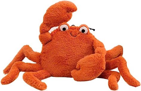 Crab Cute, Stuffed Crab, Crab Plush, Crab Toy, Realistic Stuffed Animals, Red Crab, Ocean Kids, Doll Gift, Cute Plush