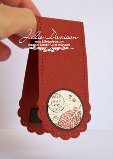 Julie's Stamping Spot -- Stampin' Up! Project Ideas by Julie Davison: French Foliage Bookmark Card Bookmark Card, Paper Ideas, Diy Bookmarks, Book Markers, Craft Show Ideas, 3d Paper Crafts, Bookmarks Handmade, Fall Cards, Gift Card Holder