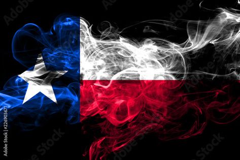 Stock Image: Texas colorful smoking flag 2018. Texas Flag, Texas Flags, Adobe Stock, Coca Cola, Beverage Can, Texas, Stock Images, Neon Signs, Flag